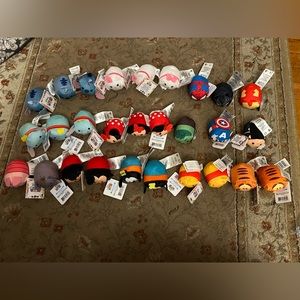 NWT Disney / Marvel Avengers Tsum Tsum Plush - Lot of  28